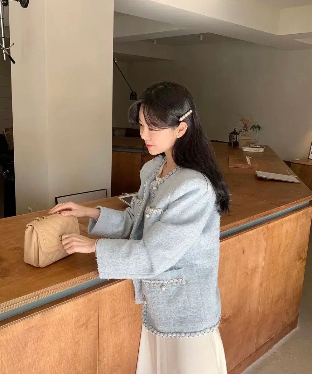 byssiny 製作 ツイードジャケット & ワンピース セット