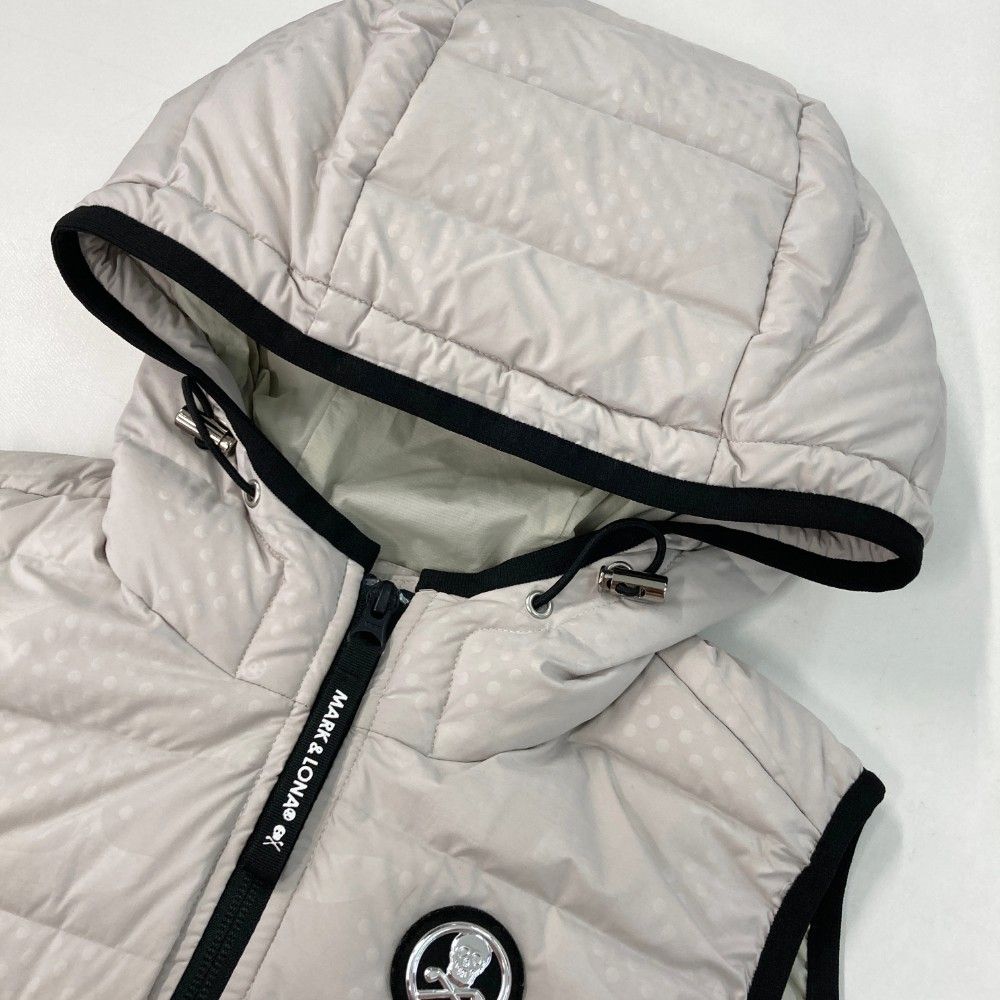 サイズ：36 MARK&LONA マークアンドロナ フード付ダウンベスト