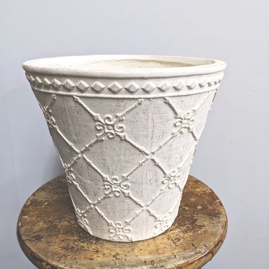 455】リメイク鉢☆デコパージュ Mサイズ植木鉢3個セット 【リメイク