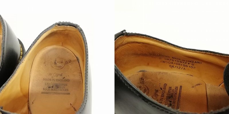 ドクターマーチン DR.MARTENS イングランド製 厚底 3ホール シューズ ...