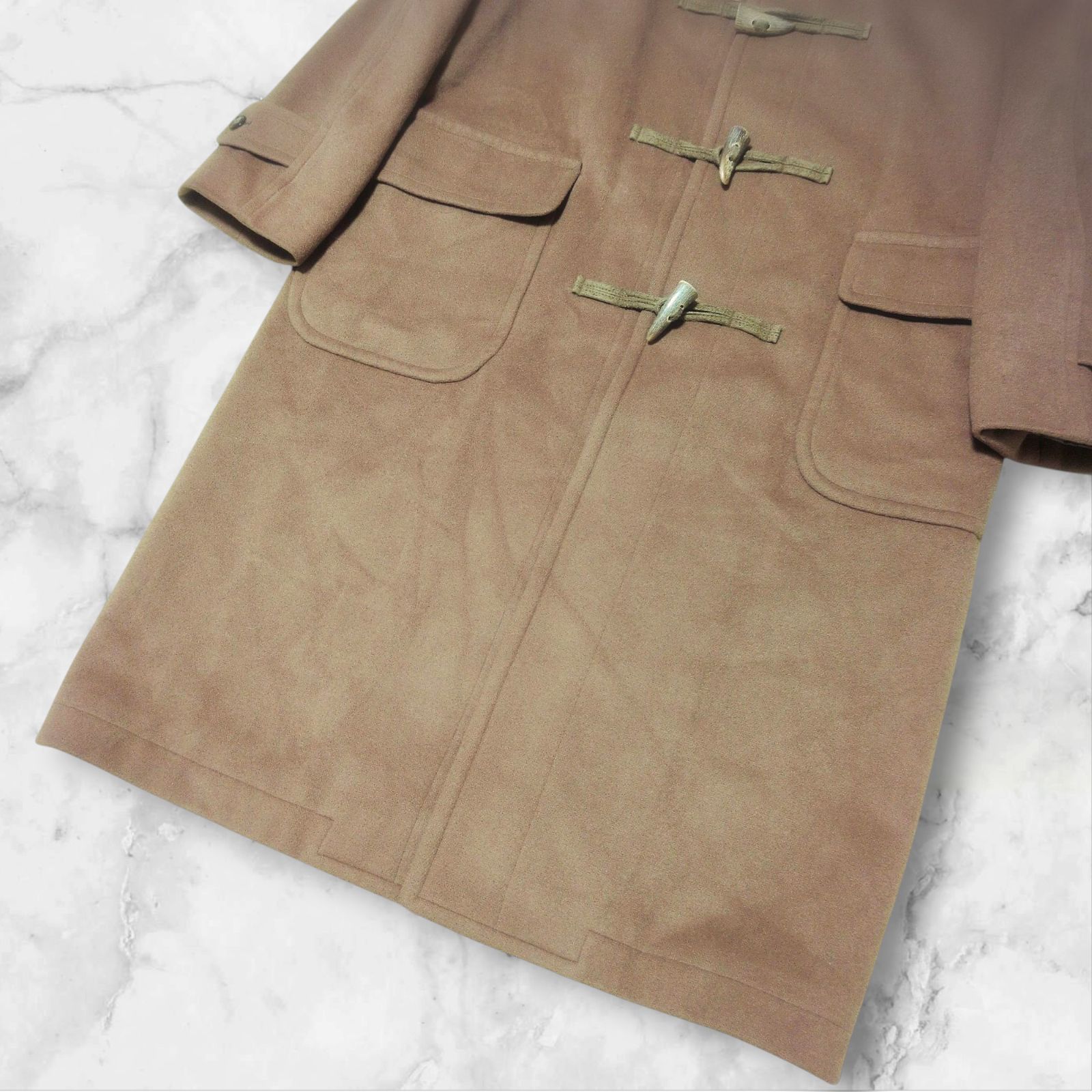 マキシ丈/着丈115cm】NEW YORKER ニューヨーカー ダッフルコート 水