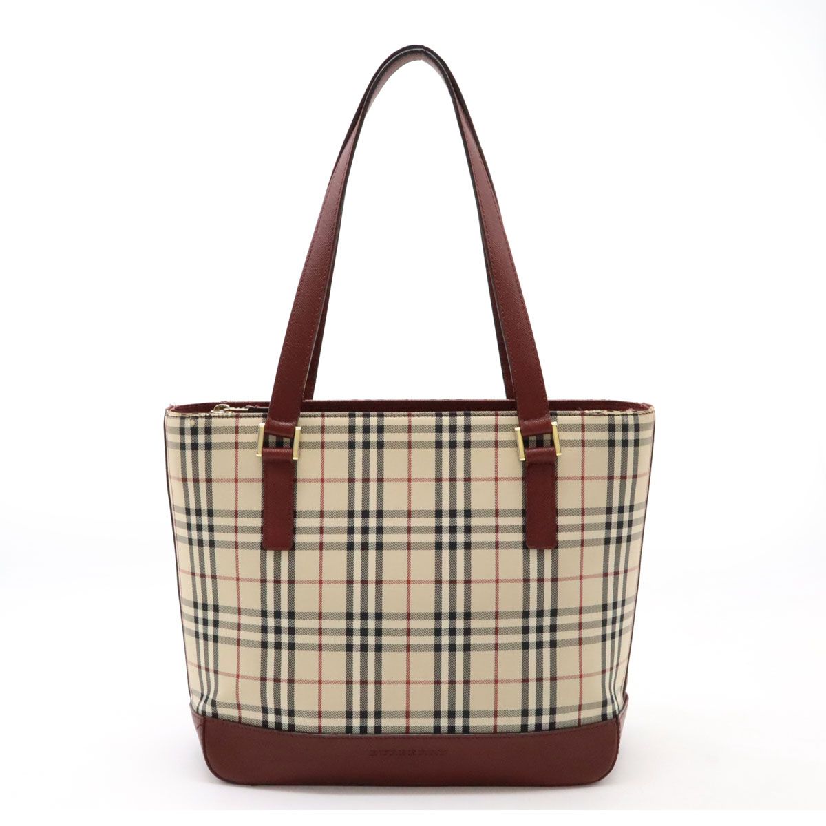 BURBERRY バーバリー ノバチェック チェック柄 トートバッグ 