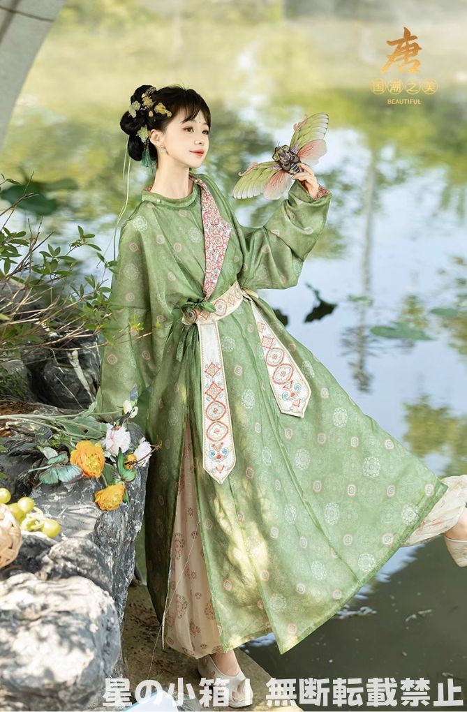 新品 未使用 漢服 豪華刺繍デザイン 中国風 【スイギンキリョウ】 唐風