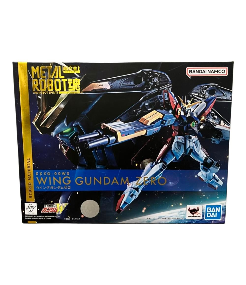 BANDAI - 【中古】開封 バンダイ 新機動戦記ガンダムW L ROBOT魂 ＜SIDE MS＞ XXXG-00W0 ウイングガンダムゼロ[17][240017701501] 新機動戦記ガンダムW METAL ROBOT魂 フィギュア XXXG-00W0