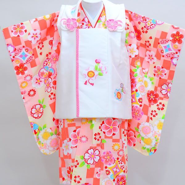 七五三 三歳 女児 被布着物フルセット 式部浪漫 by和遊日 NO18310 七五三 三歳 女児 被布着物フルセット 式部浪漫by和遊日 3歳 3才 三才