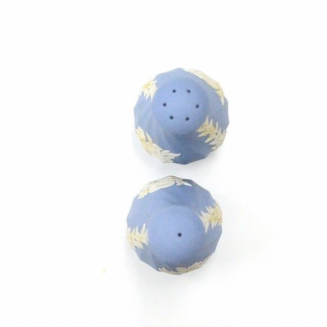 ウェッジウッド(WEDGWOOD) ジャスパー ブルー ソルト＆ペッパーボトル