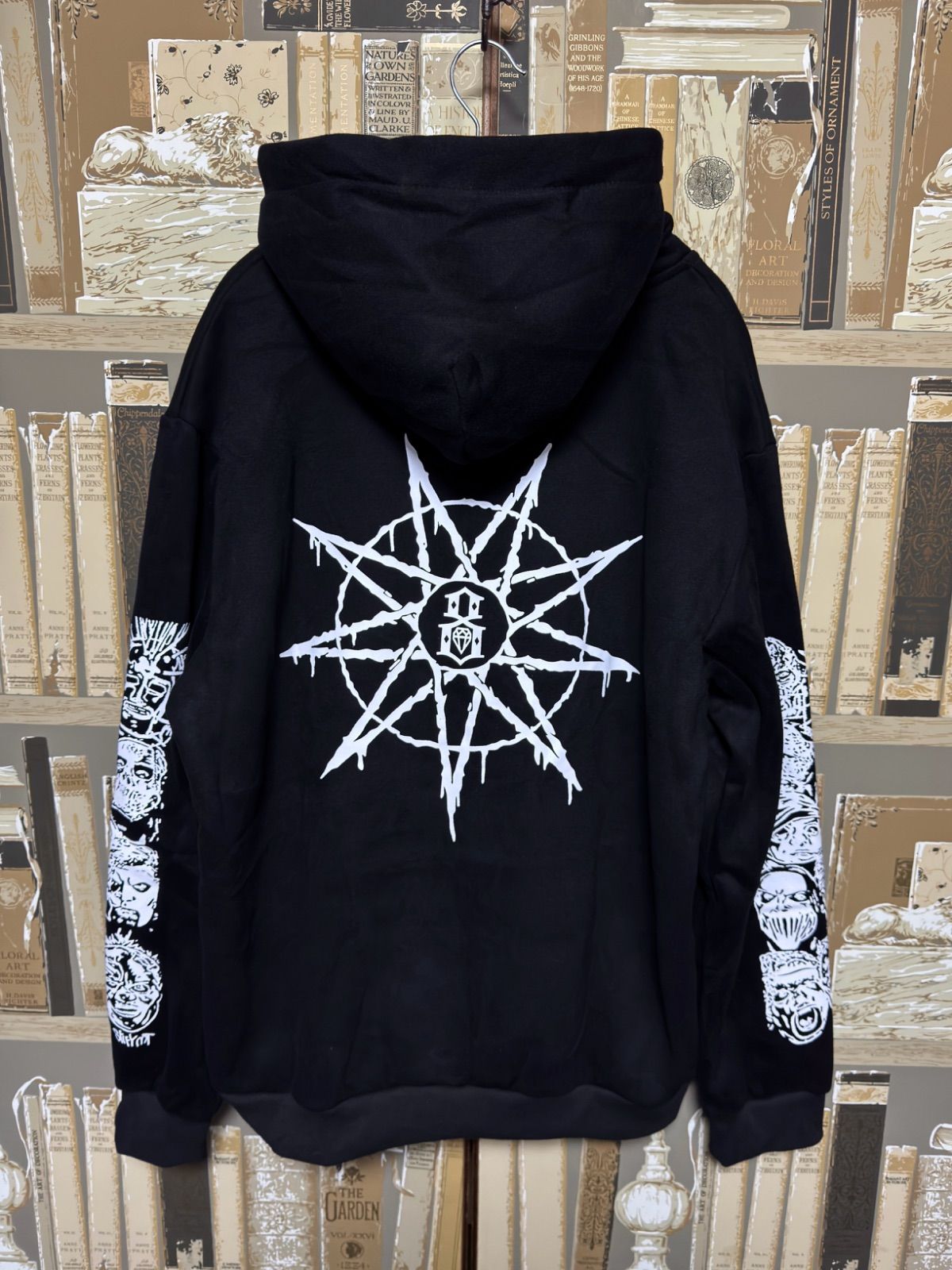 ◇Slipknot◇ XXL プルオーバーパーカー ｢Masks｣ 黒 ビッグシルエット