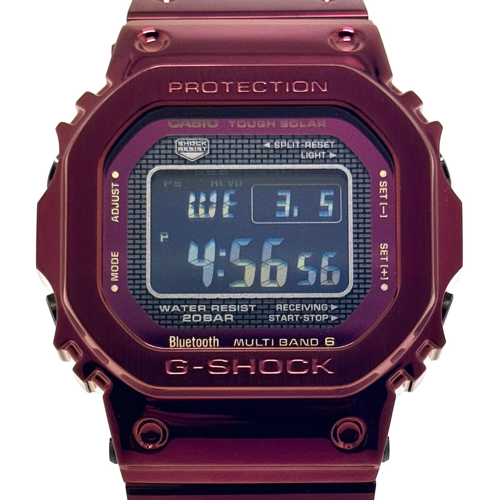 カシオ　G-SHOCK GMW-B5000RD-4JF 箱説　希少　フルメタル GMW-B5000RD-4JF | CASIO