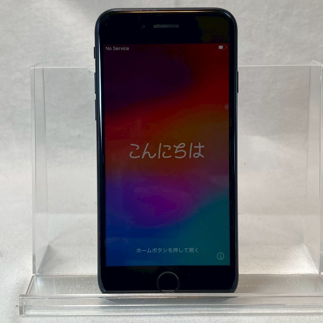 iPhone - iPhone7 128GB SIMフリー マッドブラック 動作 バッテリー良好 Apple [再生新品] 海外SIMシムフリー版 iPhone7 128GBマット