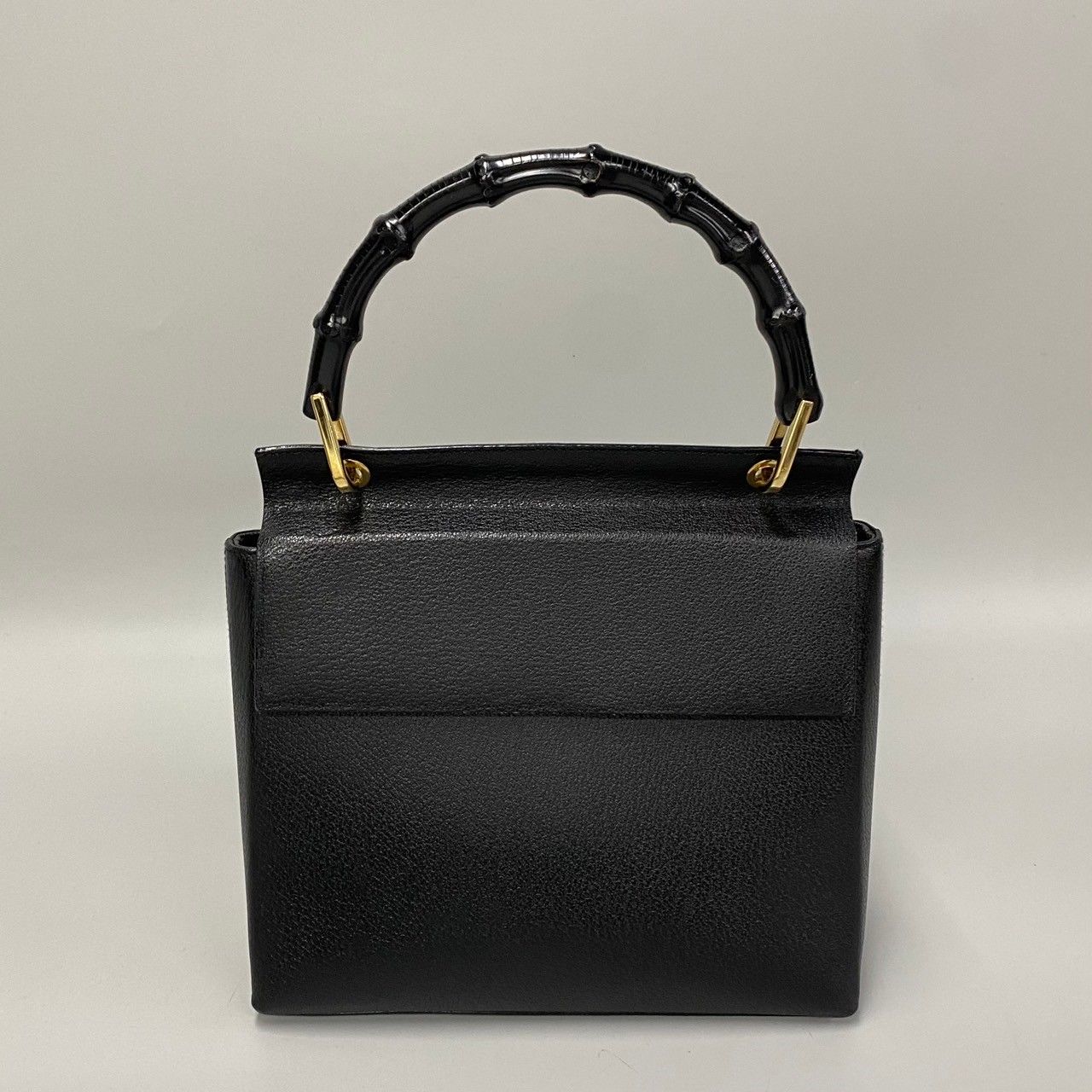 極上 美品 GUCCI オールドグッチ グッチ ヴィンテージ バンブー レザー 