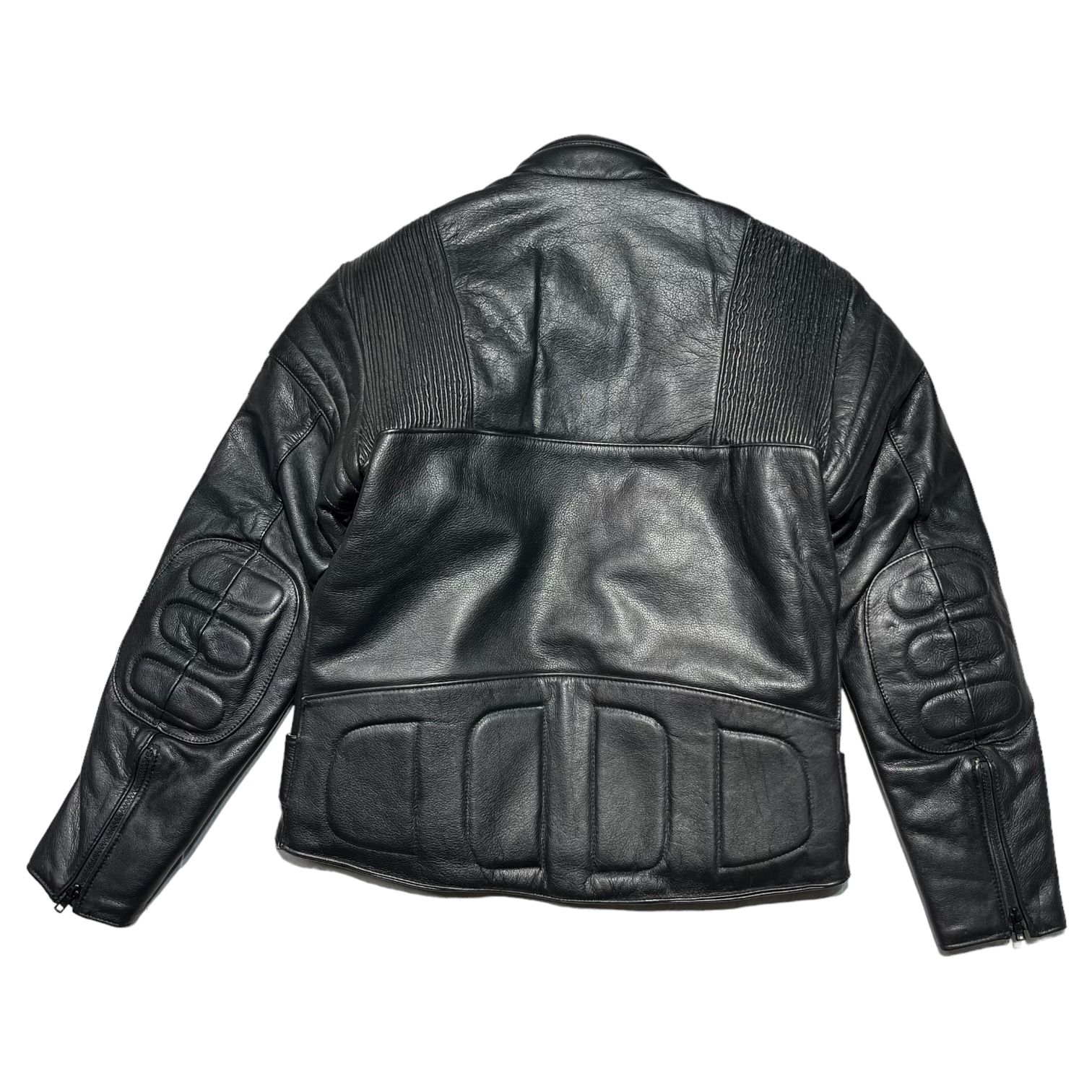 80s イギリス製 UK ヴィンテージ シングルライダースジャケット ブラック 80s Vintage UK Riders Jacket ロンジャン | LITHIUM × Clover Over Dover
