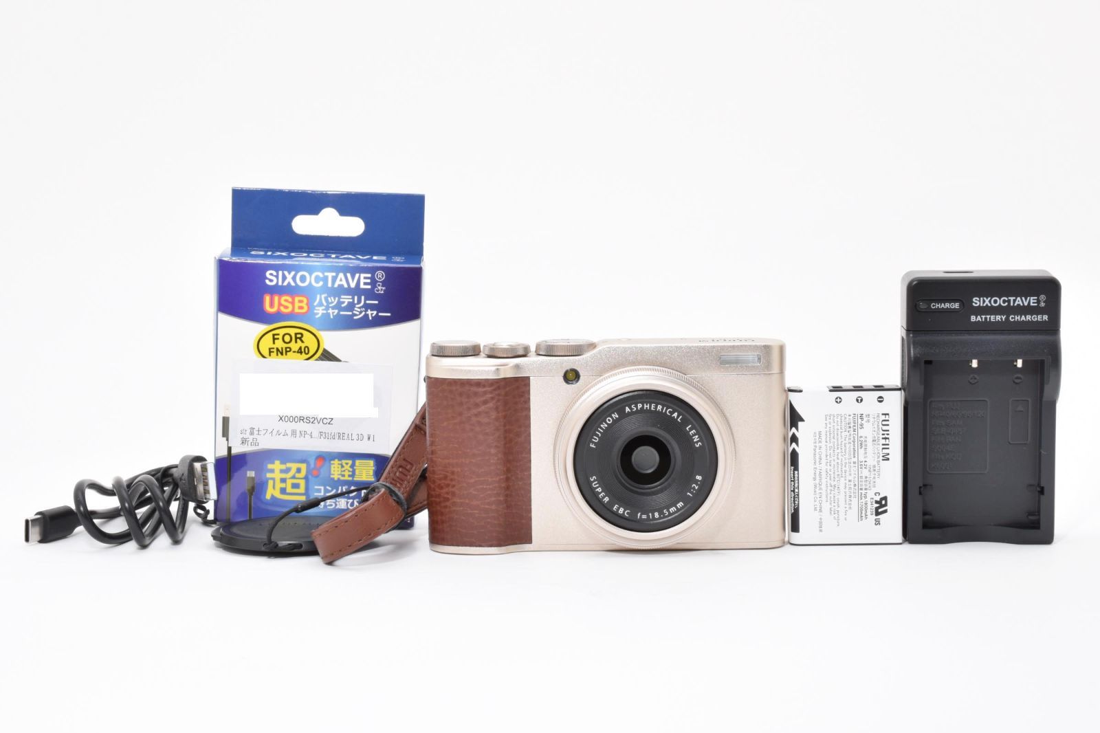 上 フジフイルム FUJIFILM XF10 シャンパンゴールド コンパクトデジタルカメラ LL620 5770