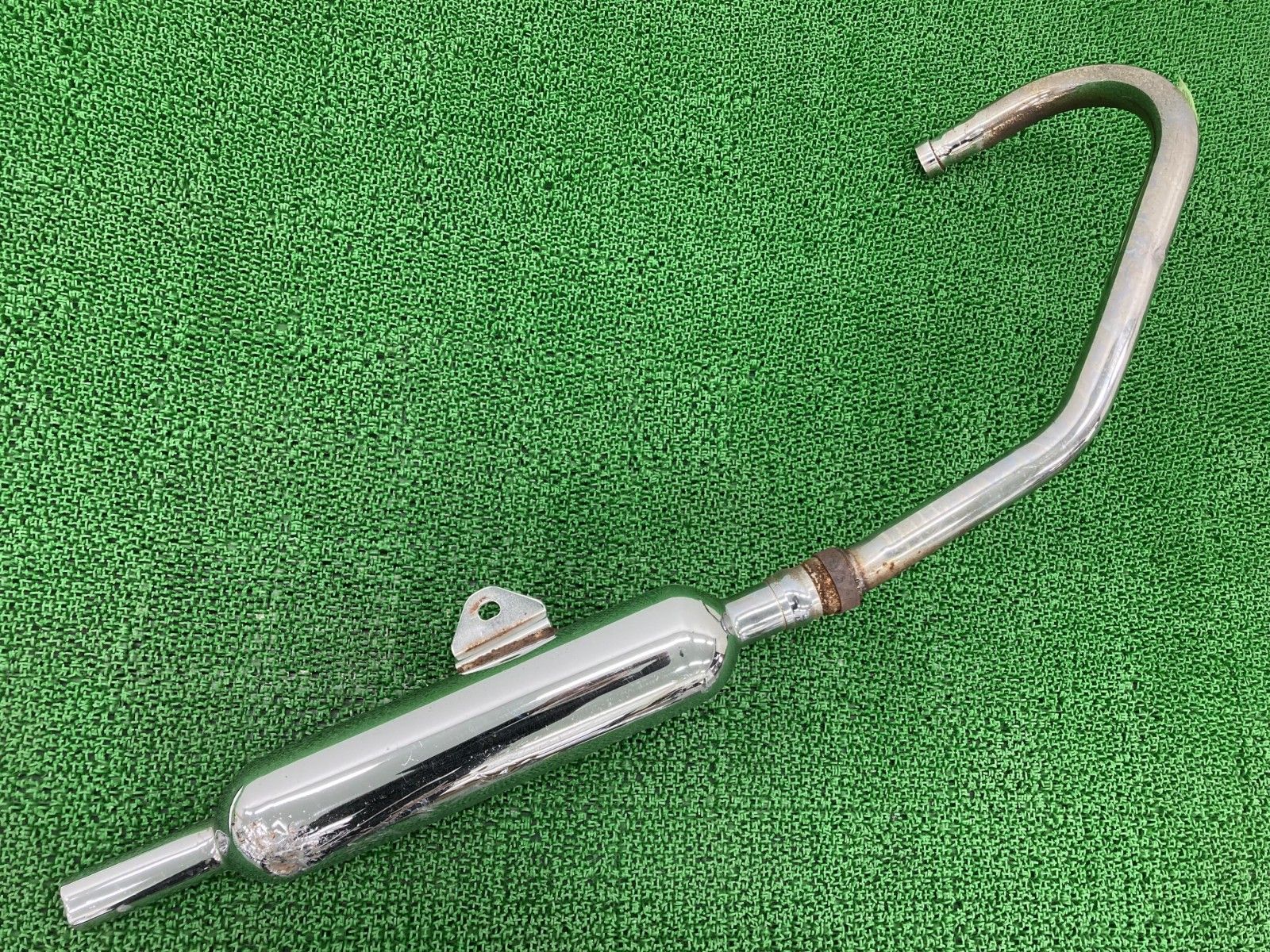 エストレヤ マフラー K297 カワサキ 純正 中古 バイク 部品 BJ250A カワサキ（Kawasaki） エストレヤ マフラー K297 純正 中古 バイク