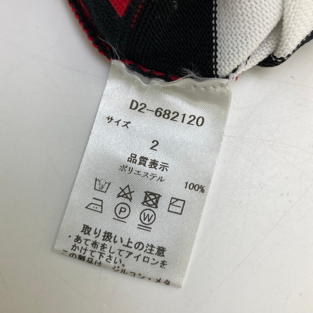 サイズ 2 DANCE WITH DRAGON ダンスウィズドラゴン ニットセーター チビドラ 星 ロゴ総柄 ホワイト系 240101442926 ゴルフウェア レディース ストスト LLC-HASEGAWATOSO_COM