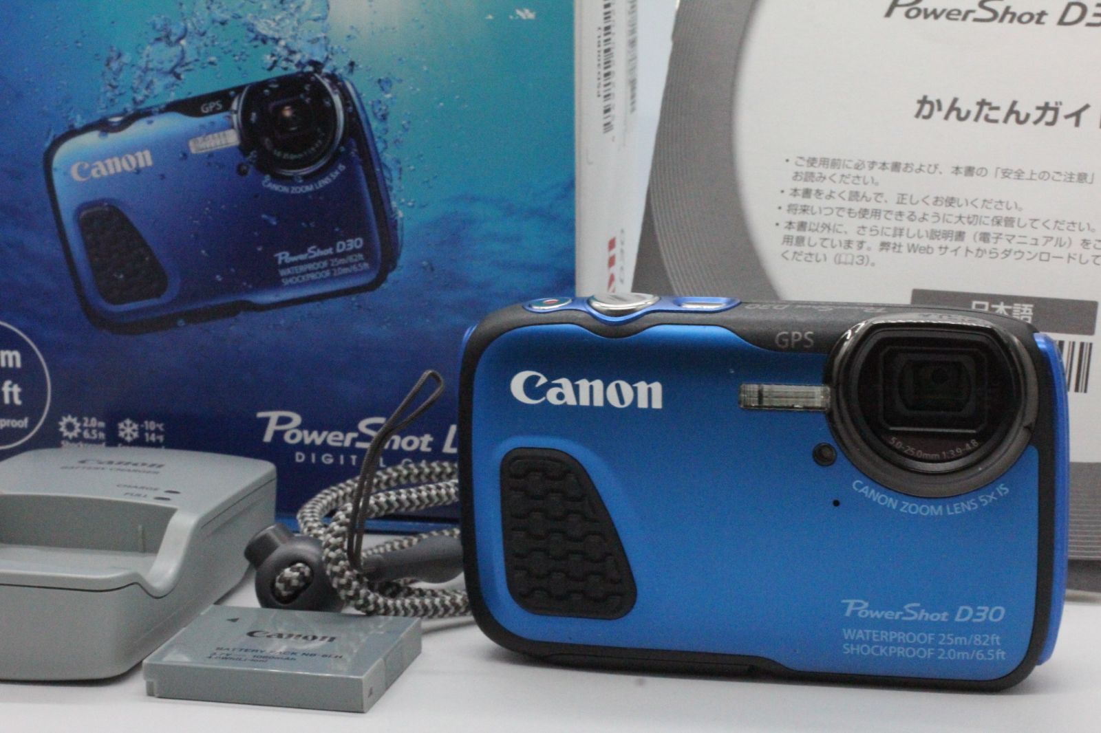 キヤノン Canon Power Shot D30 光学5倍ズームスマホ/家電/カメラ - コンパクトデジタルカメラ