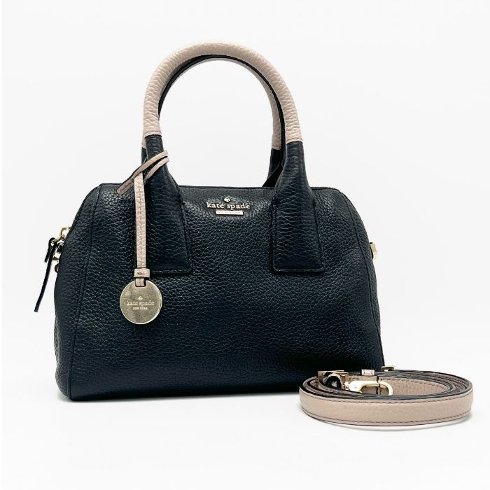 バッグ 【】美品 kate spade ケイト スペード ロゴ チャーム 2way 