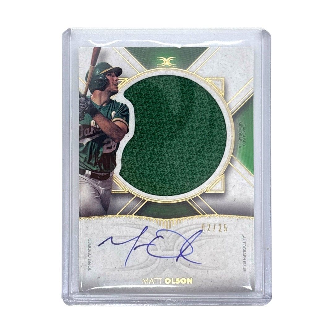 TOPPS MLBカード DEFINITIVE COLLECTION MATT OLSON OAKLAND ATHLETICS 02/25 #ARC-MO 送料無料 中古 IT1 TOPPS MLBカード DEFINITIVE COLLECTION MATT OLSON OAKLAND