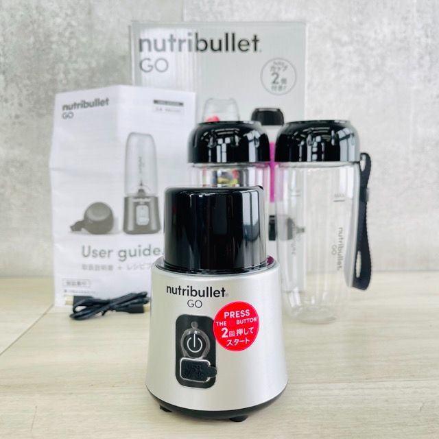 ☆かえで☆ nutribullet GO ニュートリブレットNB03301 ☆かえで様専用☆ nutribullet GO ニュートリブレットNB03301
