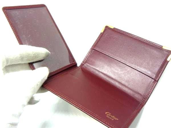 ＊極美品＊カルティエ マストライン 名刺入れ パスケース カードケース ボルドー 11770592.jpg