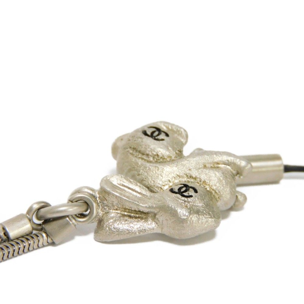 CHANEL シャネル ウサギ ココマーク うさぎ 兎 スネークチェーン