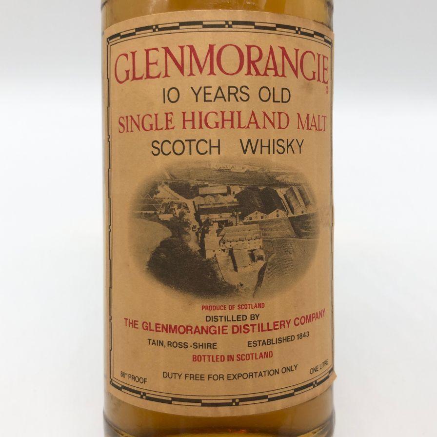 グレンモーレンジ 10年 シングルハイランドモルト 1000ml【F4】 GLENMORANGIE グレンモーレンジィ・オリジナル 10年/シングル