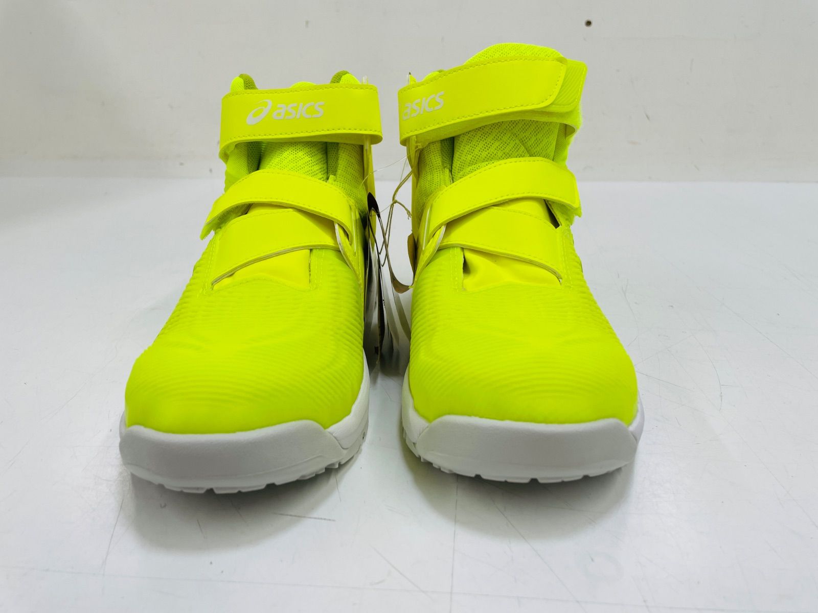 箱無し asics アシックス WINJOB CP120 1273A062 プロテクティブスニーカー 26.0cm イエロー