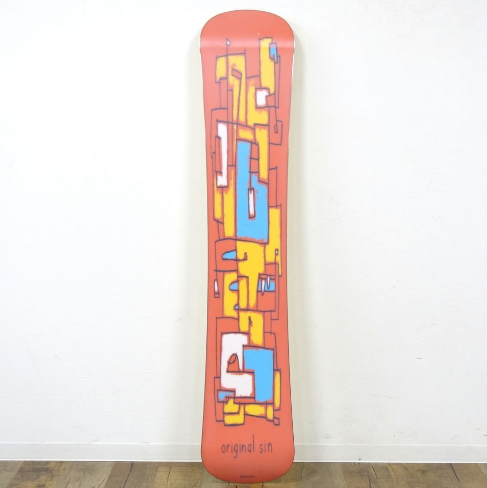 シン SIN SNOW BOARD スノーボード 152cm 板 板のみ フランス製 スノボ