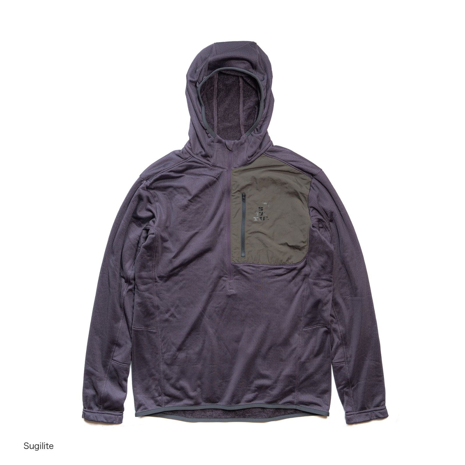 スタティック STATIC アドリフト ハーフ ジップ フーディー Adrift Half Zip Hoody 24502 カラー Sugilite