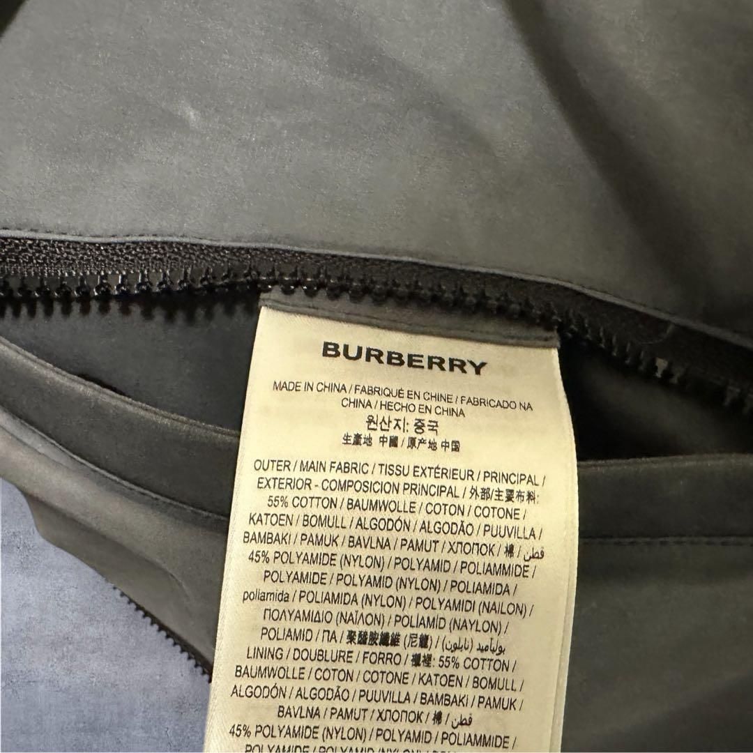 美品！ Burberry グレー コート フード付き 今がチャンスこの