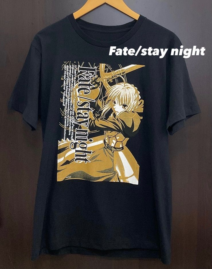Fate/stay night Blu-ray BOX 特典用Tシャツ アニメT メンズL ブラック