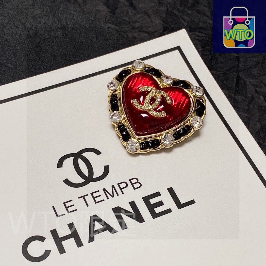 CHANELブローチ　美品 今日WTO】Chanel シャネル 新入荷 ブローチ-TF77 - メルカリ