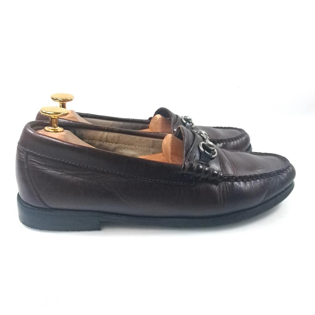 G.H.BASS ジーエイチバス ビットローファー 24.5cm BA41081 茶 WEEJUNS 