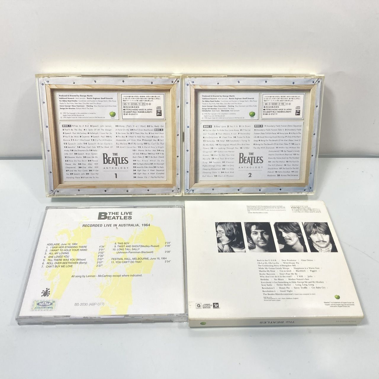 音楽CD ザ・ビートルズ The Beatles 4枚 まとめ売り (管理番号