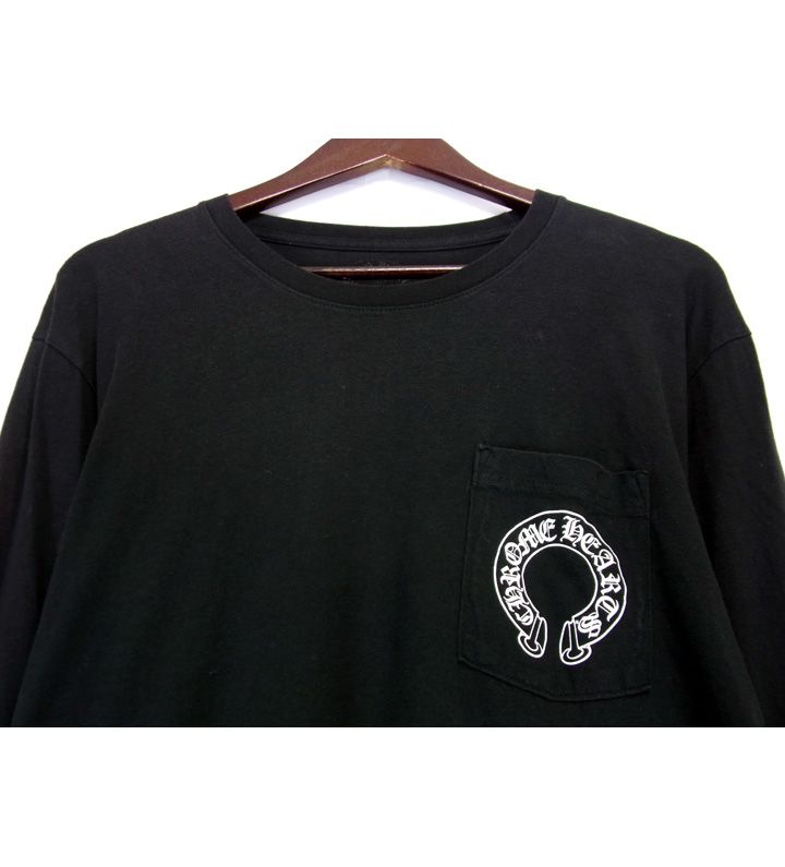 クロムハーツ CHROME HEARTS □ 【 Horseshoe L/S Tee 】 バック