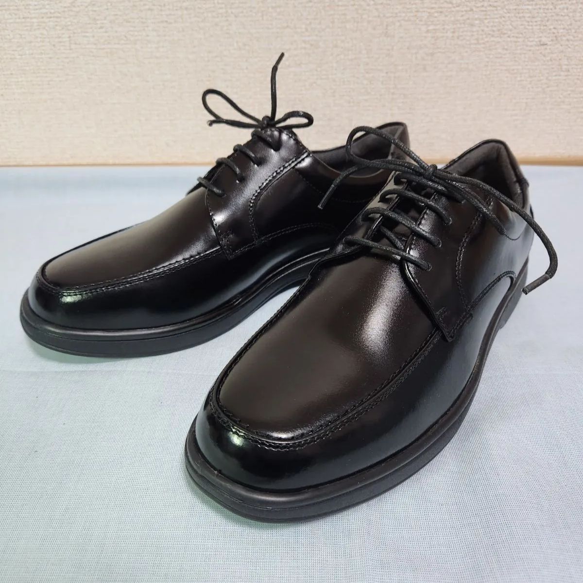 革靴 黒 25cm CLAIRE GEAR 男性 警察官用 短靴 紐靴 外回り