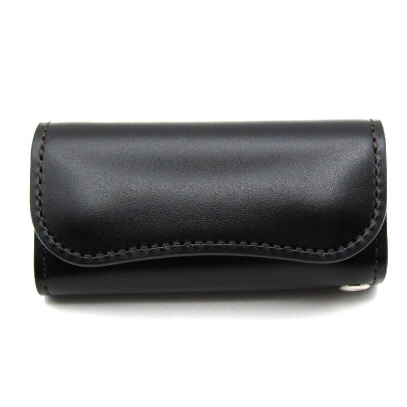 ♥ WILDSWANS ワイルドスワンズ キーケース サドルプルアップ CLIPPER III クリッパー3 4連フック 日本製 ブラック 黒 24005539