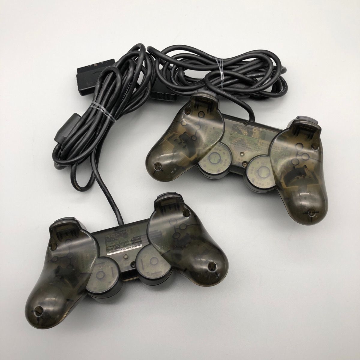 動作確認済】PS2 コントローラー ゼンブラック ２個セット DUALSHOCK２ 