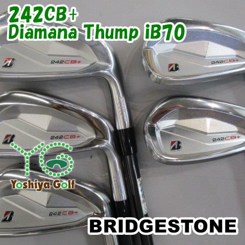 ブリヂストン 242CB+アイアン　DiamanaThump iB70S BRIDGESTONE ブリヂストンゴルフ 242CB+ アイアン6本セット(＃5