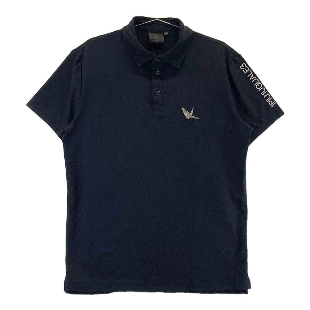 サイズ：4 1PIU1UGUALE3 GOLF 半袖ポロシャツ ブラック系  