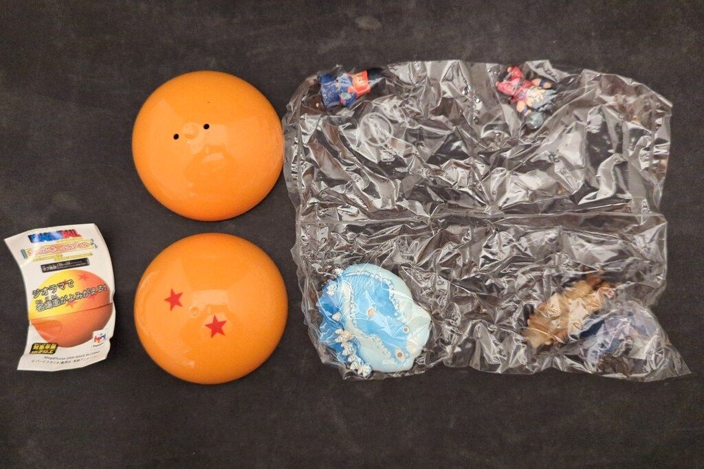 メガハウス DBカプセル09|この世はでっかい宝島DBクロニクル編 悟空と神龍 カラー