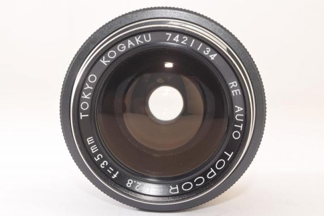 【超極上品】RE Auto-Topcor 35mm f/2.8レンズ Tokyo Kogaku RE. Auto-Topcor 35mm F/2.8 | LENS-DB.COM