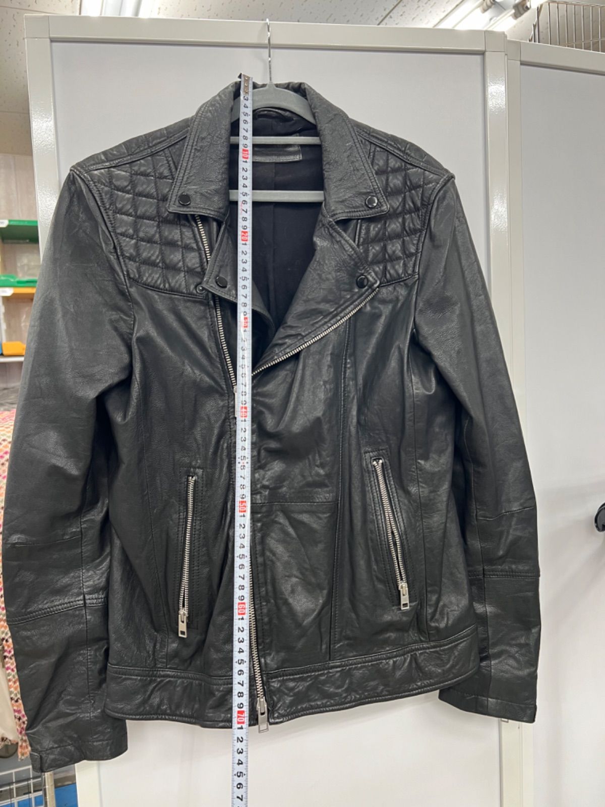 美品 ALLSAINTS オールセインツ レザーダブルライダース Mサイズ