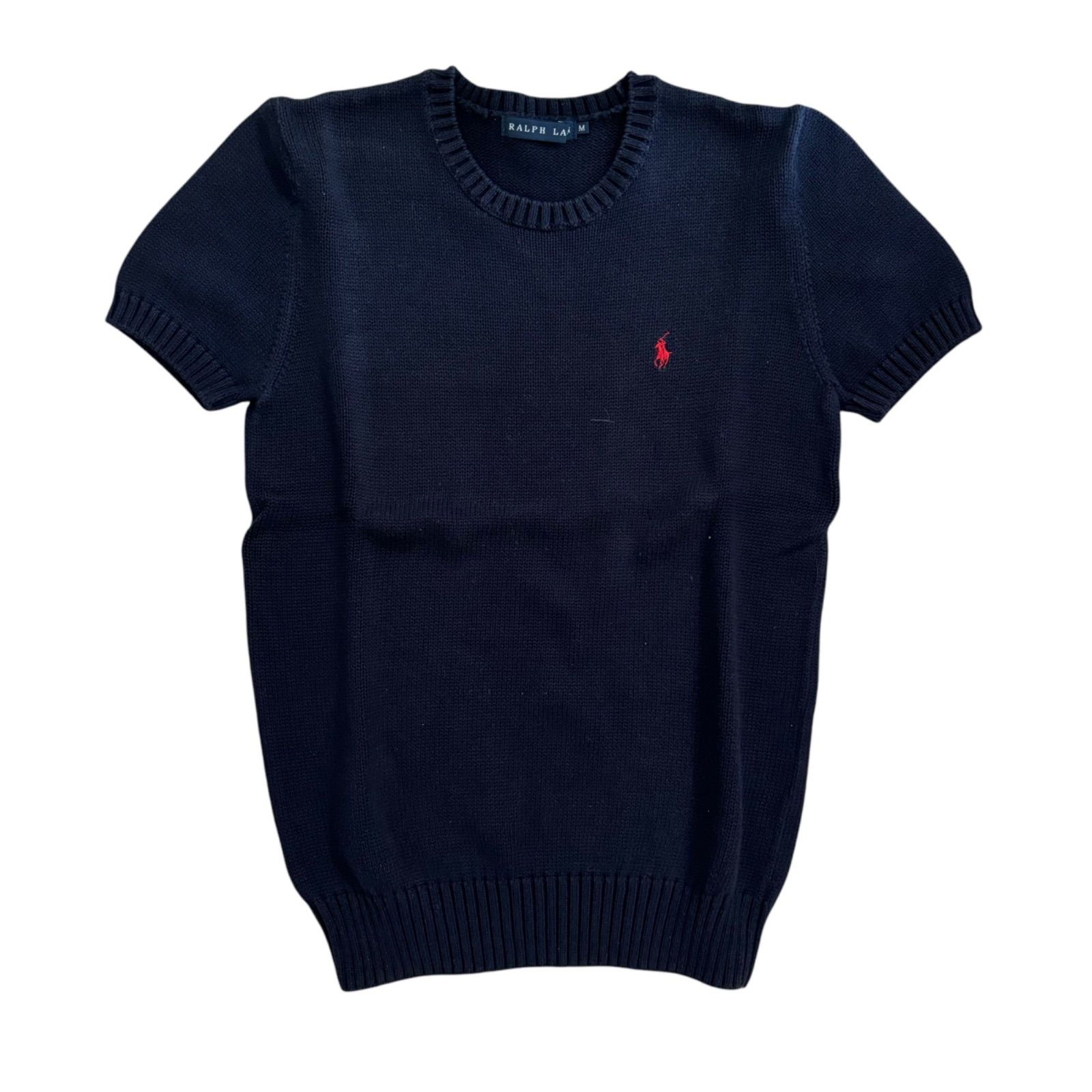 Z1354 RALPH LAUREN ラルフローレン 半袖ニット セーター