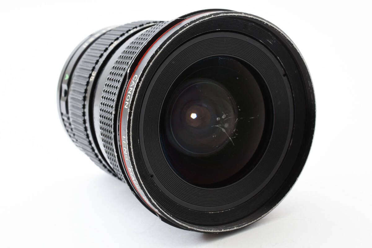 動作良好・光学並品☆キャノン Canon New FD NFD 20-35mm f3.5L MF