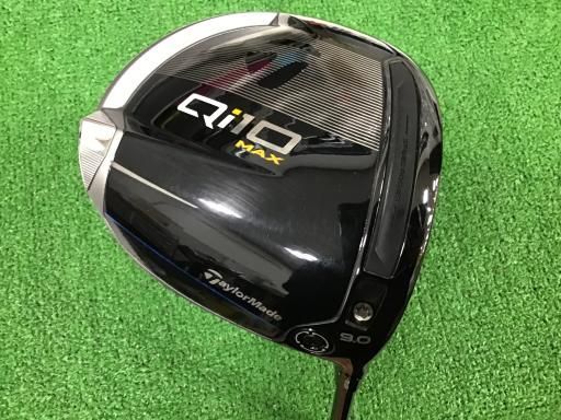 テーラーメイド Qi10 MAX 9° ドライバー DR 純正特注シャフト フレックスS メンズ 男性用 右利き 右用 Cランク ゴルフクラブ
