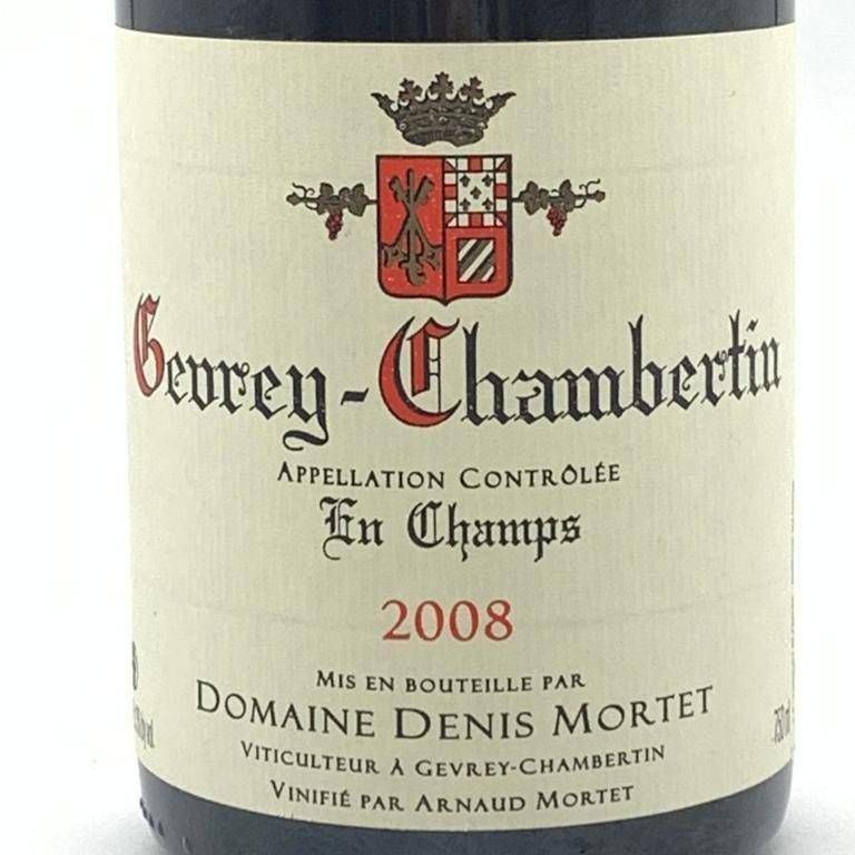 2008年ジュヴレ シャンベルタン 1級 レ シャンポー ドニ モルテ 2008