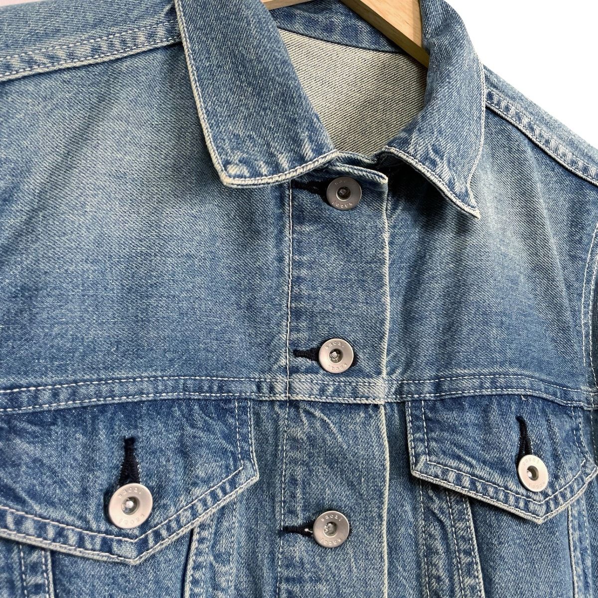 Sacai(サカイ) Gジャン サイズ1 S レディース美品 ブルー×ネイビー  