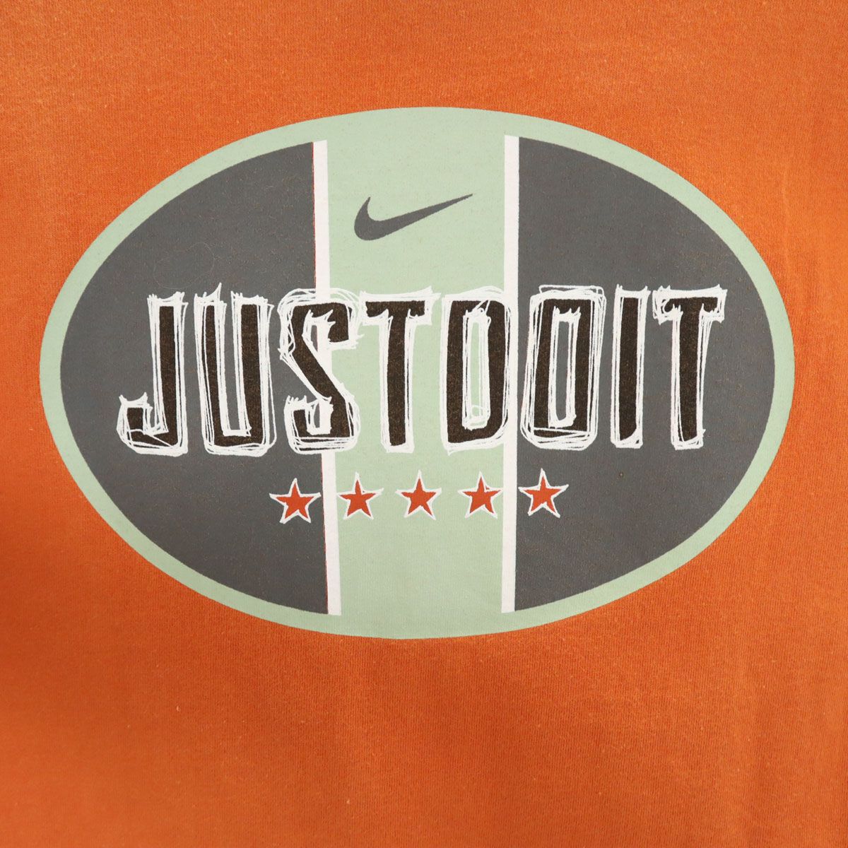 NIKE ナイキ 90s 00s オールド 白タグ バックプリント 半袖 リンガー T 