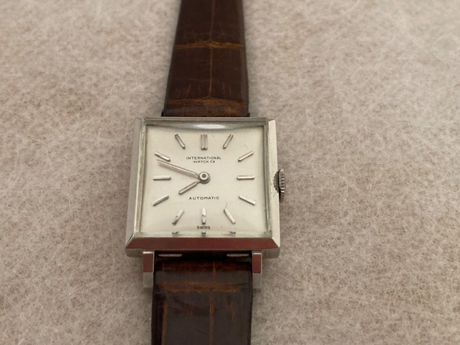 ビンテージ IWCインターナショナル 手巻き 稼働美品 1960年代 腕時計-