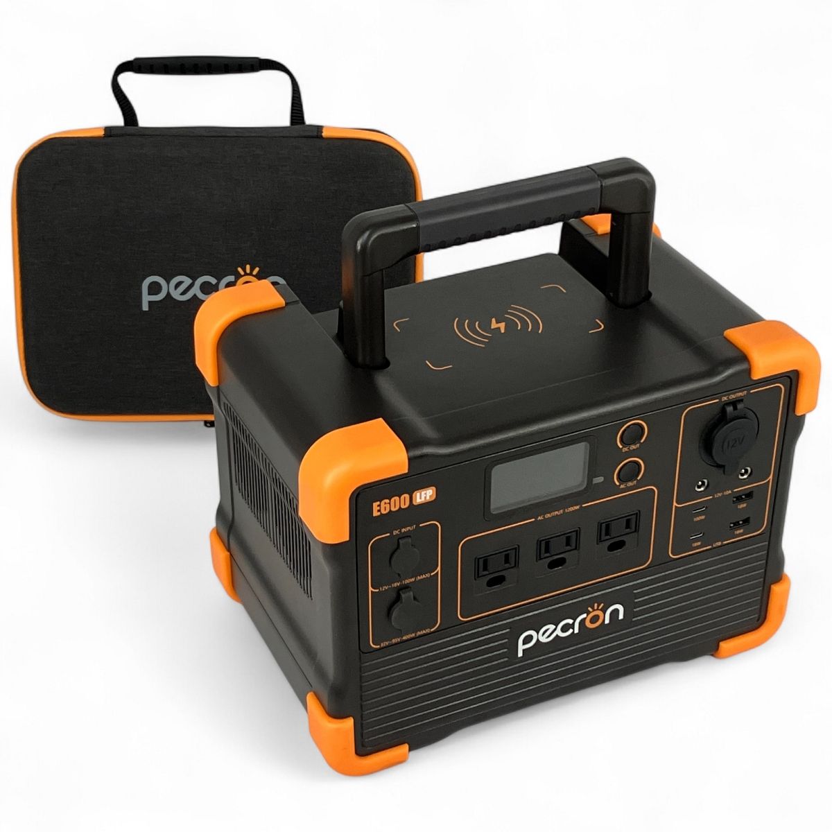 PECRON E600LFP Portable Power Station ポータブル電源 1200W | 614Wh アウトドア N9986914